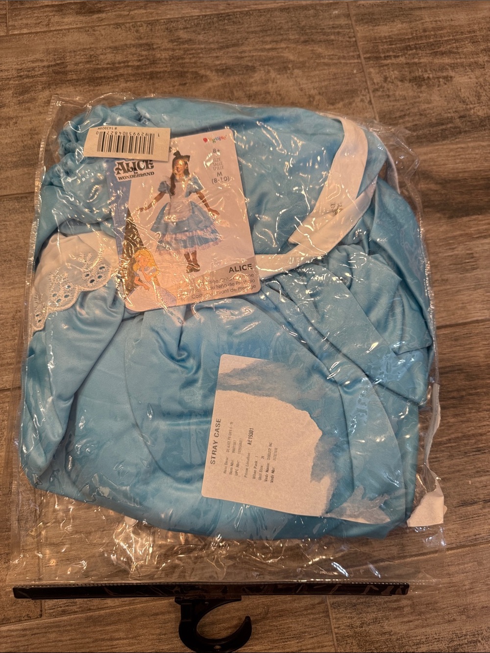 Disguise Alice in Wonderland Blue and White Girls Costume